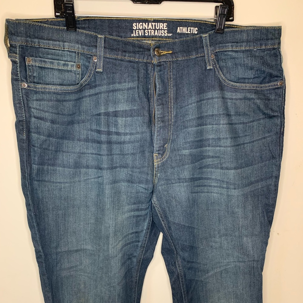 Levi Strauss Signature Blue Jeans Athletic Men’s 40X32